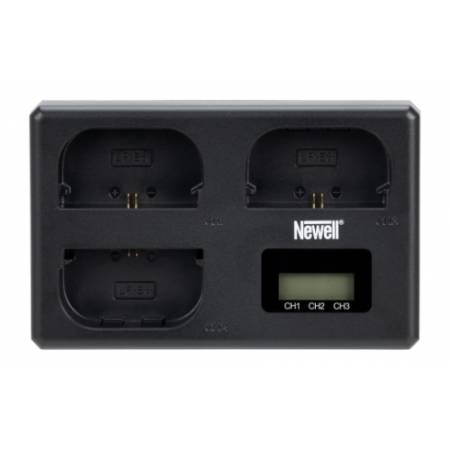 Newell TT-USB-C-LP-E6 - trójkanałowa ładowarka USB-C do akumulatorów Canon LP-E6